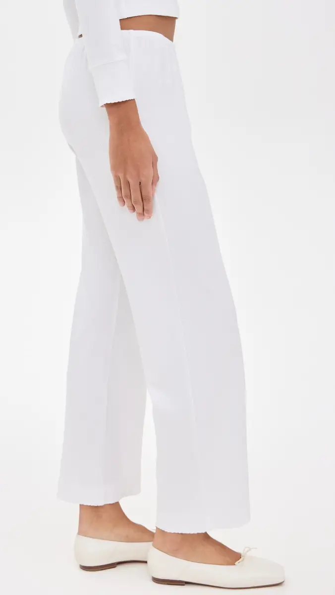 DONNI. DONNI. The Baby Rib Scallop Pants | Thumbnail 4 DONNI. DONNI. The Baby Rib Scallop Pants | Thumbnail 4