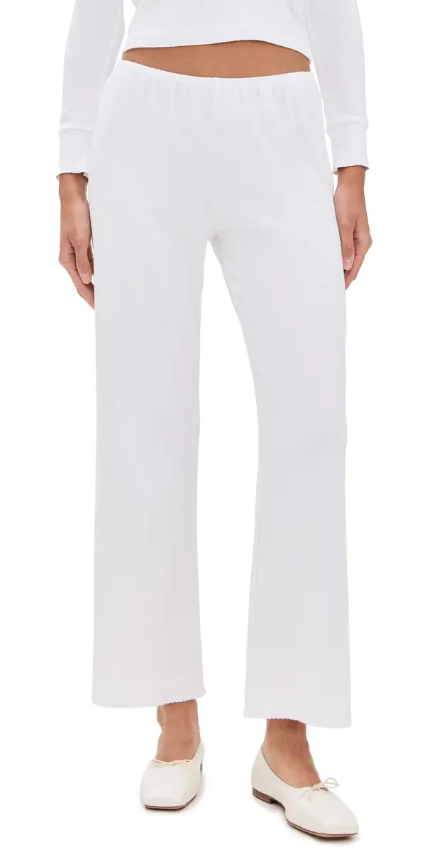 DONNI. DONNI. The Baby Rib Scallop Pants