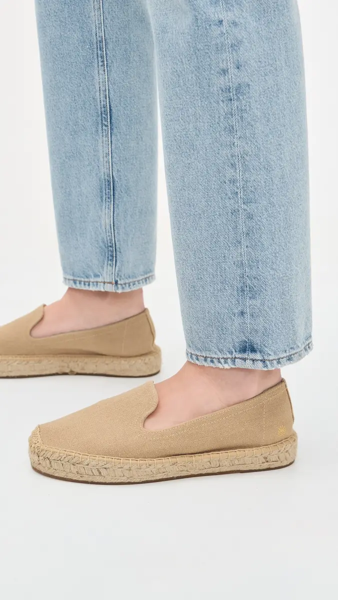 Soludos The Platform Smoking Espadrilles Safari Brown | Thumbnail 3