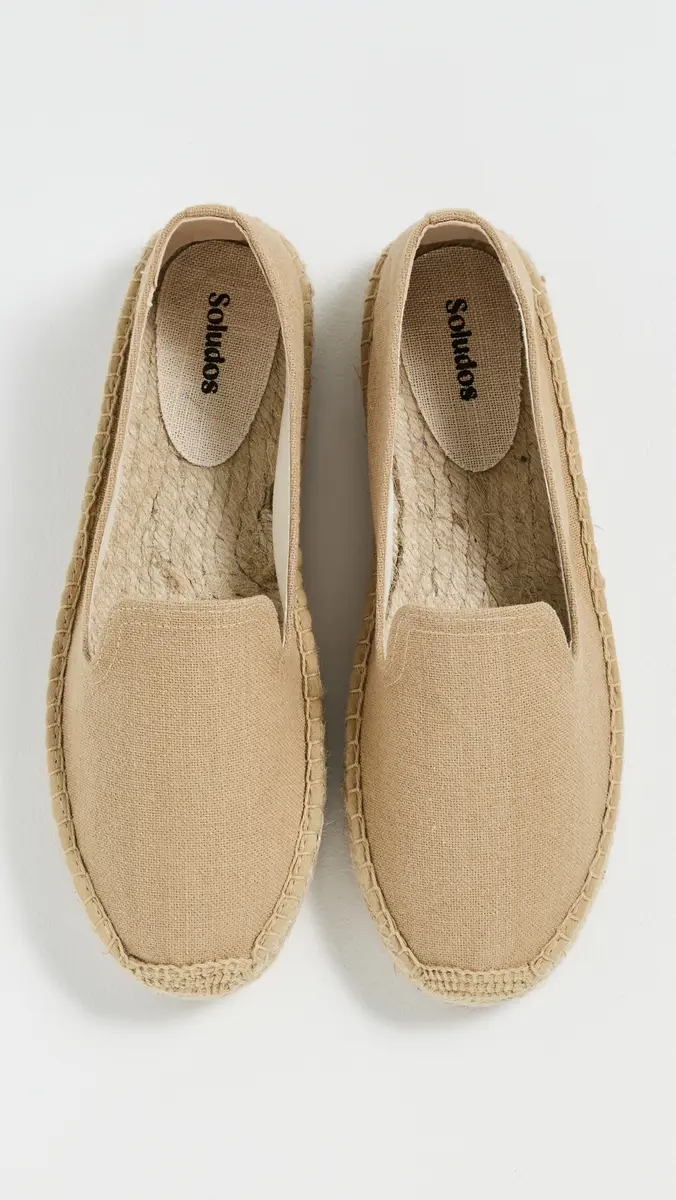 Soludos The Platform Smoking Espadrilles Safari Brown | Thumbnail 5
