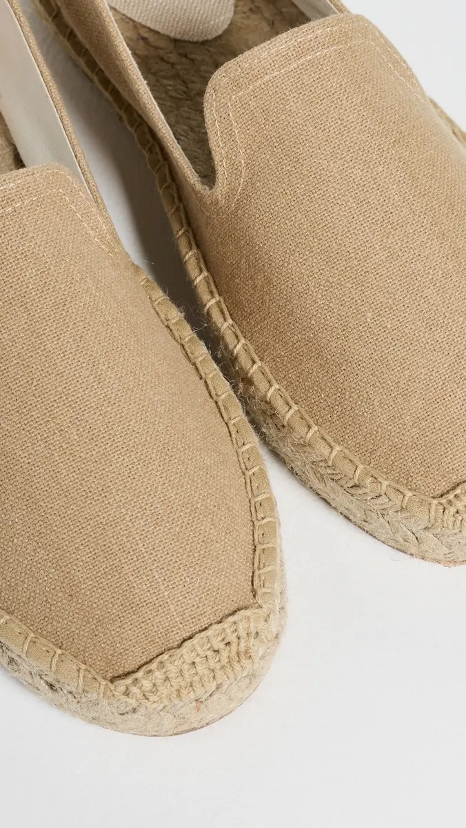 Soludos The Platform Smoking Espadrilles Safari Brown | Thumbnail 6