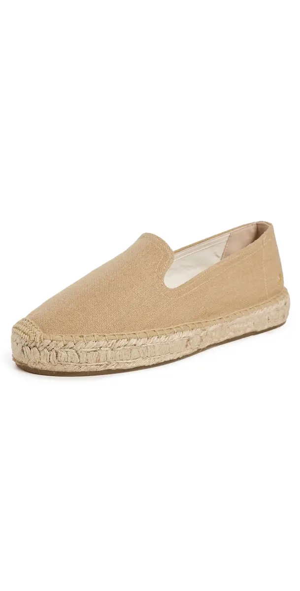 Soludos The Platform Smoking Espadrilles Safari Brown | Image 1 Soludos The Platform Smoking Espadrilles Safari Brown | Image 1