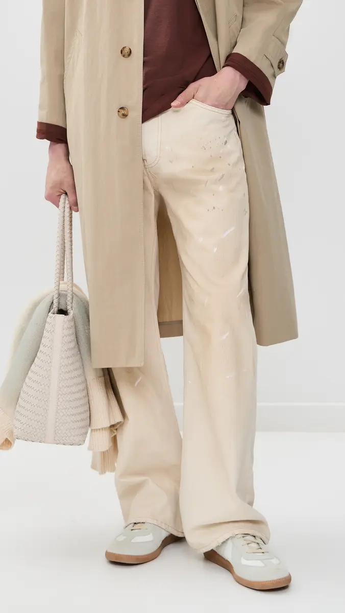 Acne Studios 2021 Loose Fit Jeans White | Thumbnail 2