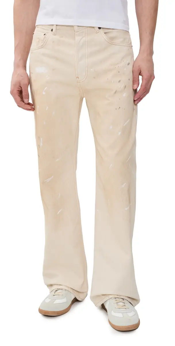 Acne Studios 2021 Loose Fit Jeans White | Image 1 Acne Studios 2021 Loose Fit Jeans White | Image 1
