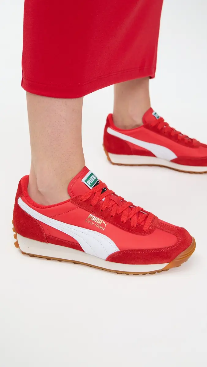 Puma Easy Rider Vintage Sneakers Red/ White | Thumbnail 3