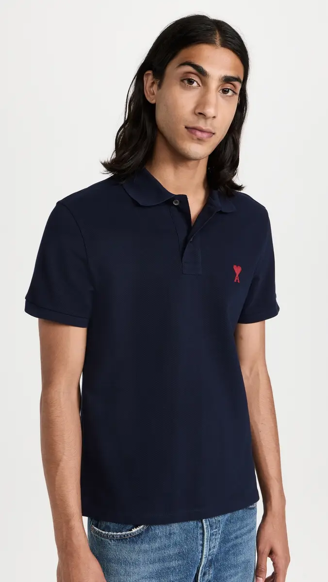 AMI De Coeur Polo Shirt | Thumbnail 2 AMI De Coeur Polo Shirt | Thumbnail 2
