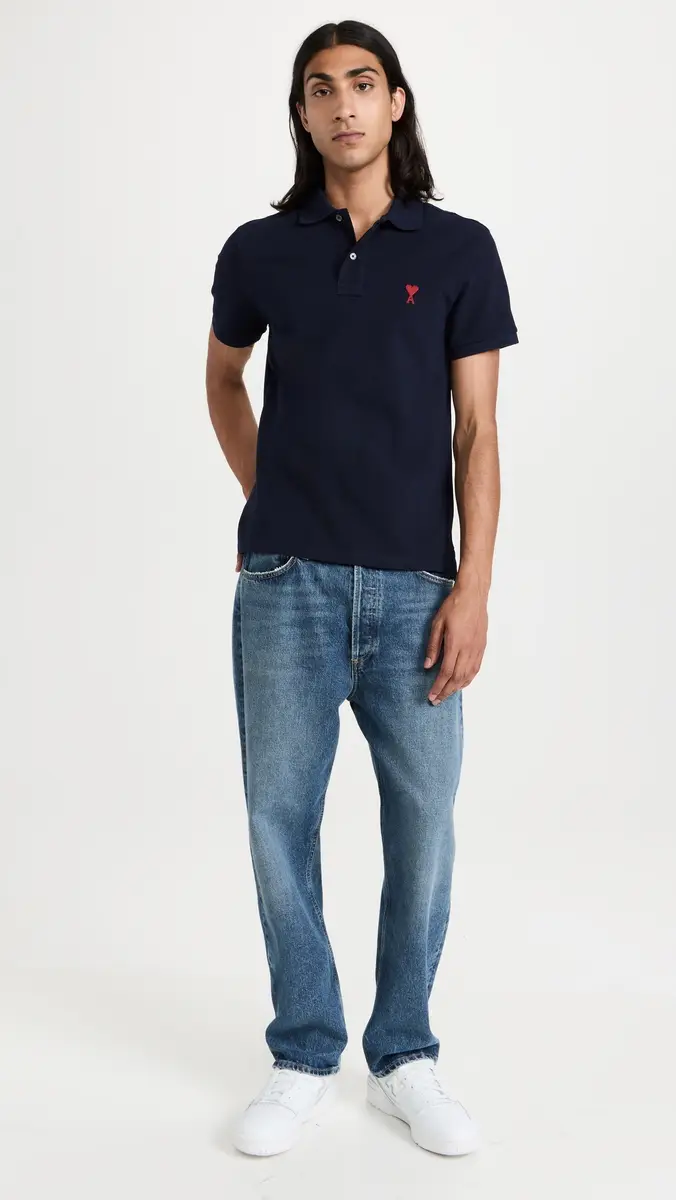 AMI De Coeur Polo Shirt | Thumbnail 5 AMI De Coeur Polo Shirt | Thumbnail 5