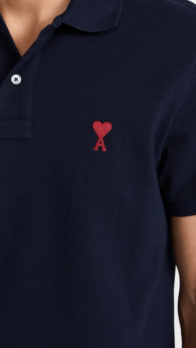 AMI De Coeur Polo Shirt | Thumbnail 6 AMI De Coeur Polo Shirt | Thumbnail 6