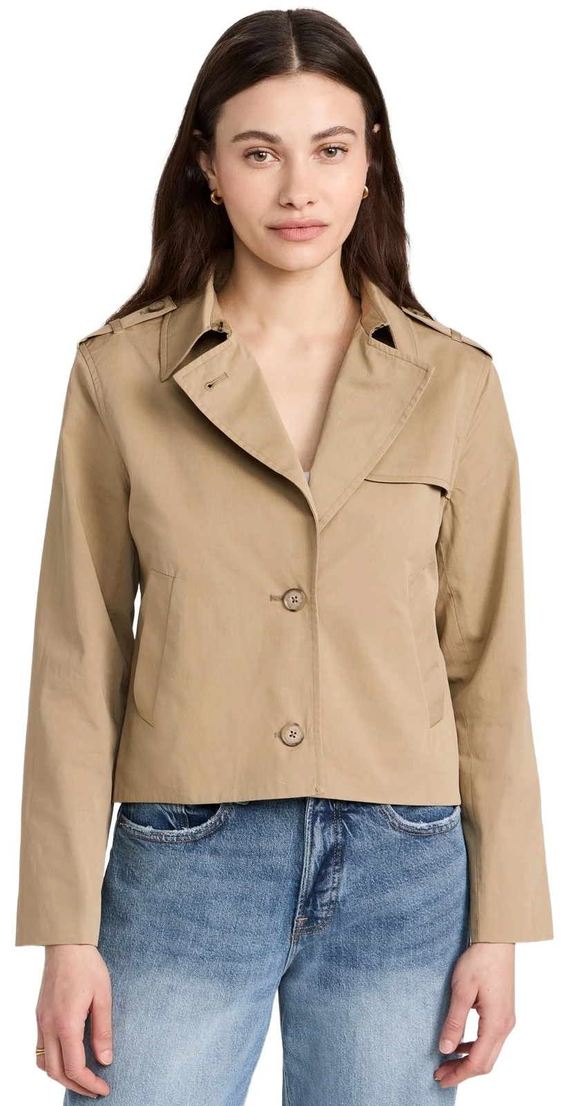 Frame Short Trench Jacket