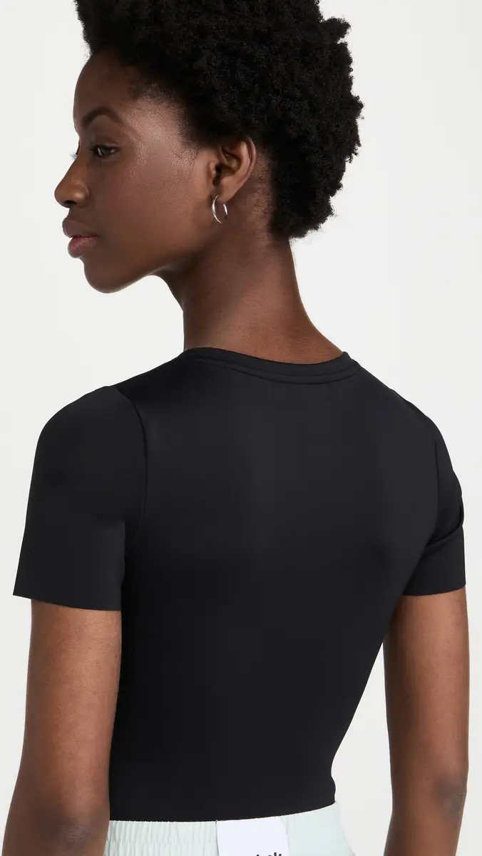 GOOD AMERICAN Sculpting Tee Thong Bodysuit | Thumbnail 3