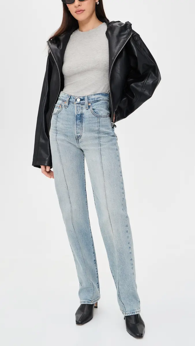 Levi's Ribcage Full Length Jeans | Thumbnail 5 Levi's Ribcage Full Length Jeans | Thumbnail 5