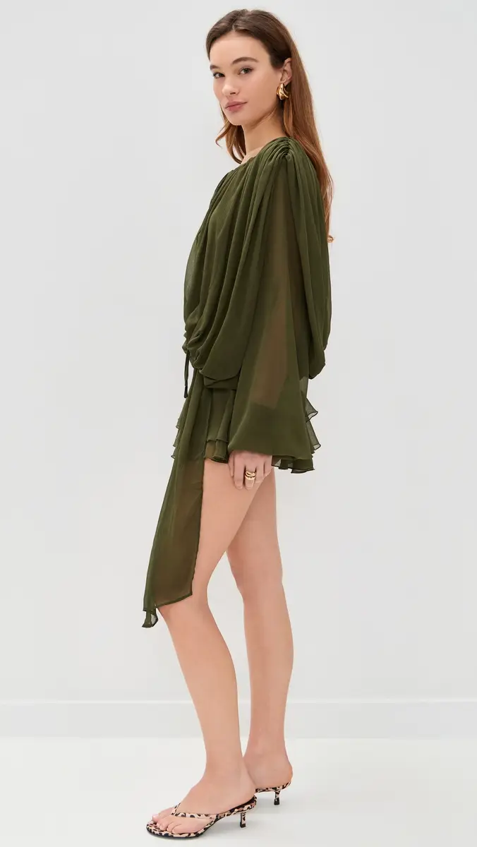 Lioness Elements Mini Dress afari | Thumbnail 4