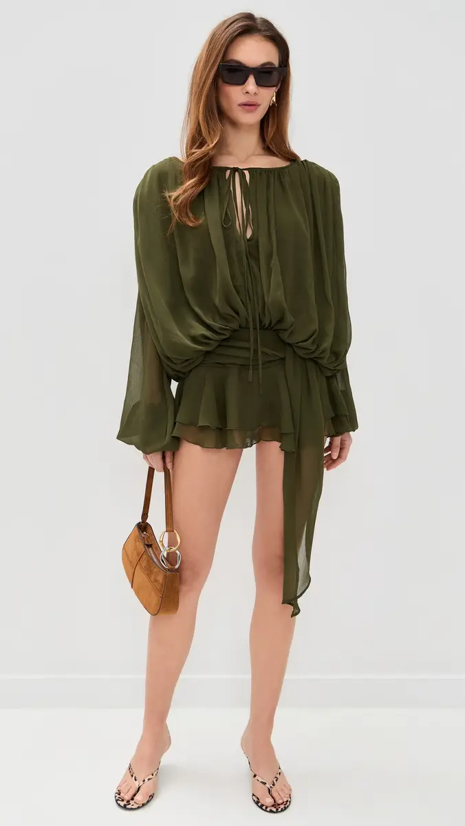 Lioness Elements Mini Dress afari | Thumbnail 5