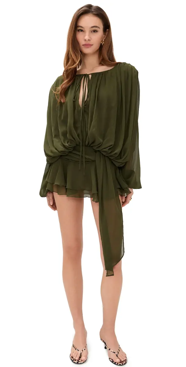 Lioness Elements Mini Dress afari | Image 1 Lioness Elements Mini Dress afari | Image 1