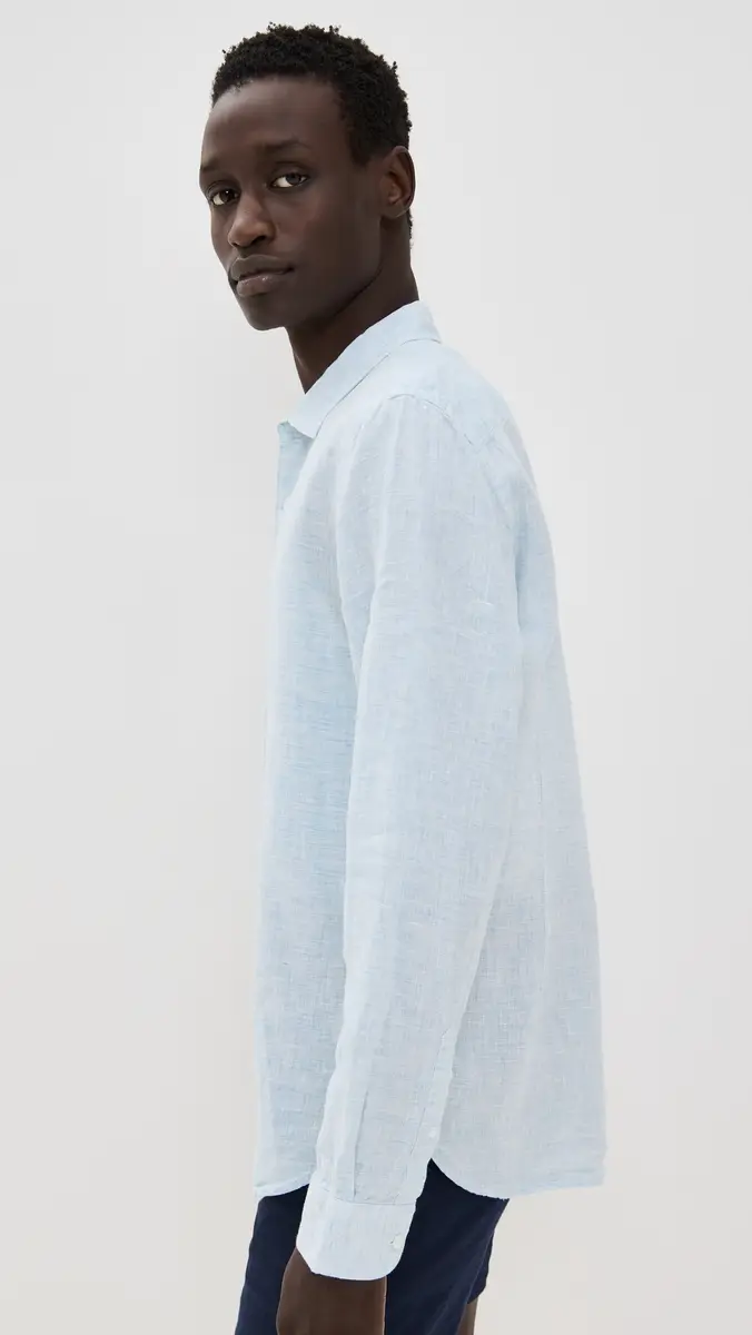 Orlebar Brown Giles Linen Button Down Shirt | Thumbnail 4 Orlebar Brown Giles Linen Button Down Shirt | Thumbnail 4