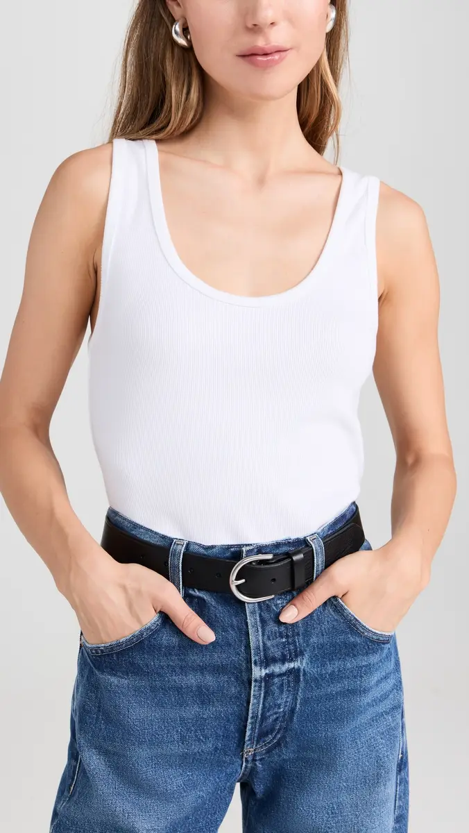 Madewell Medium Perfect Leather Belt | Thumbnail 3
