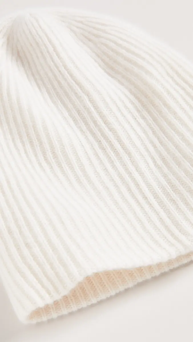 White + Warren Cashmere Plush Rib Beanie | Thumbnail 3 White + Warren Cashmere Plush Rib Beanie | Thumbnail 3
