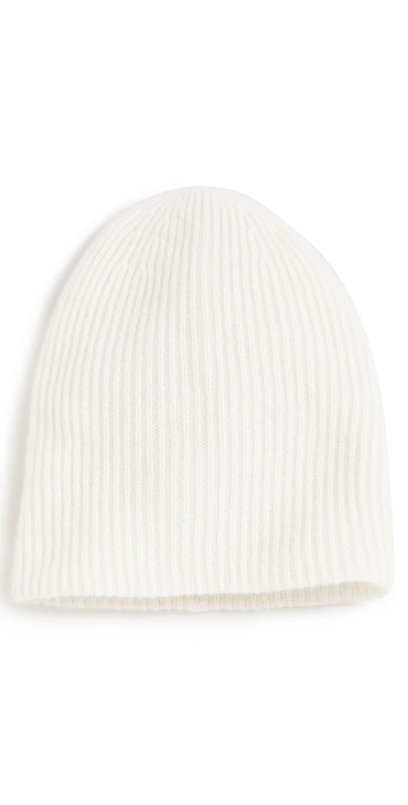 White + Warren Cashmere Plush Rib Beanie