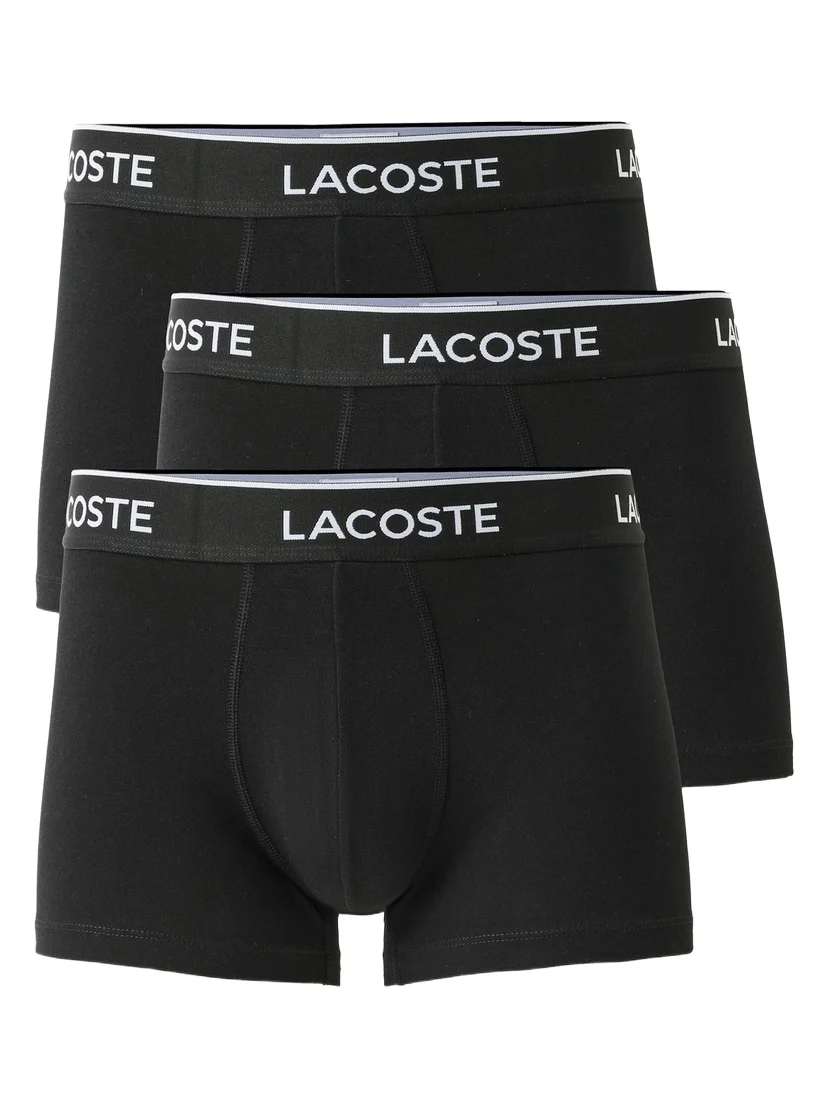 Lacoste Cotton Stretch Jersey Trunks 3 Pack