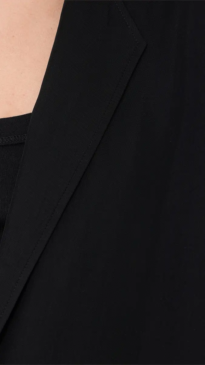 Theory Washed Twill Airy Blazer Black | Thumbnail 6