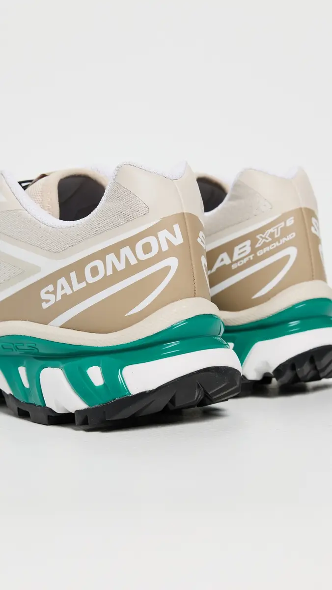 Salomon XT-6 Sneakers Rainy Day/Chinchilla/Dnty Grn M 13 | Thumbnail 4