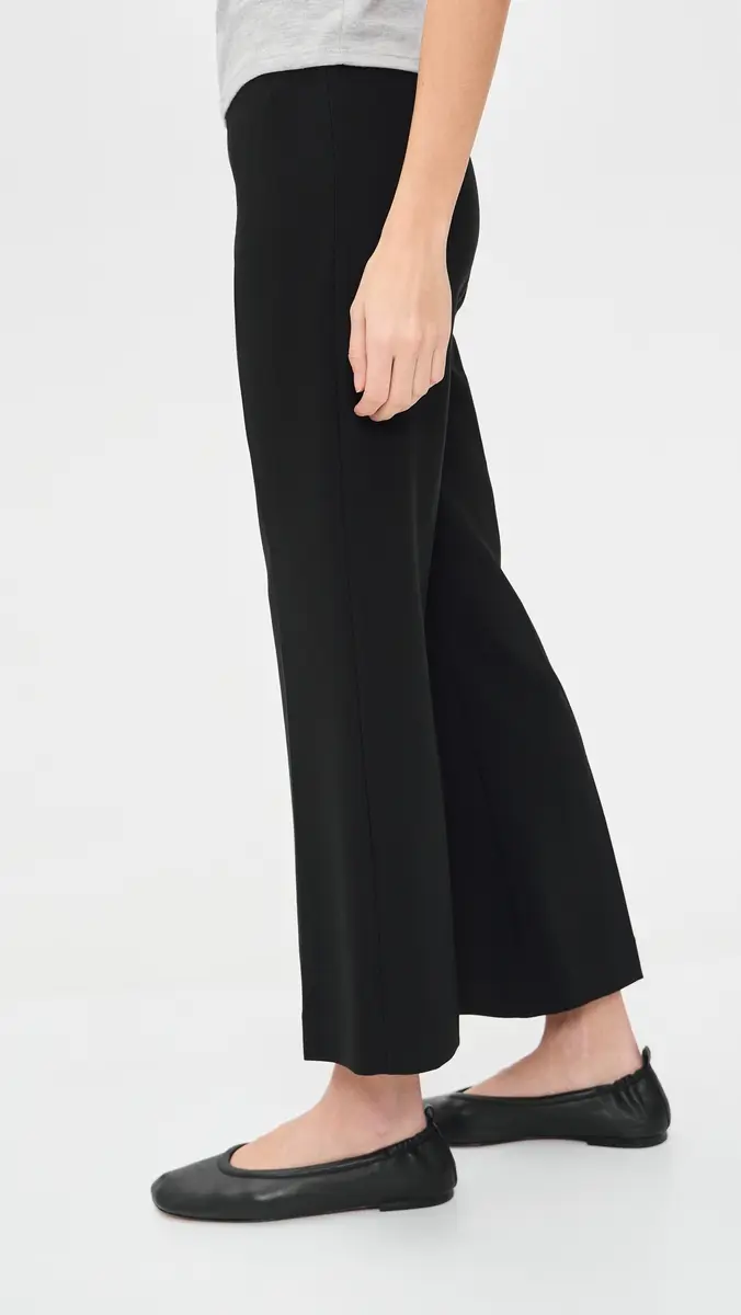 La Ligne Gaia Cropped Flare Trousers Black | Thumbnail 4 La Ligne Gaia Cropped Flare Trousers Black | Thumbnail 4