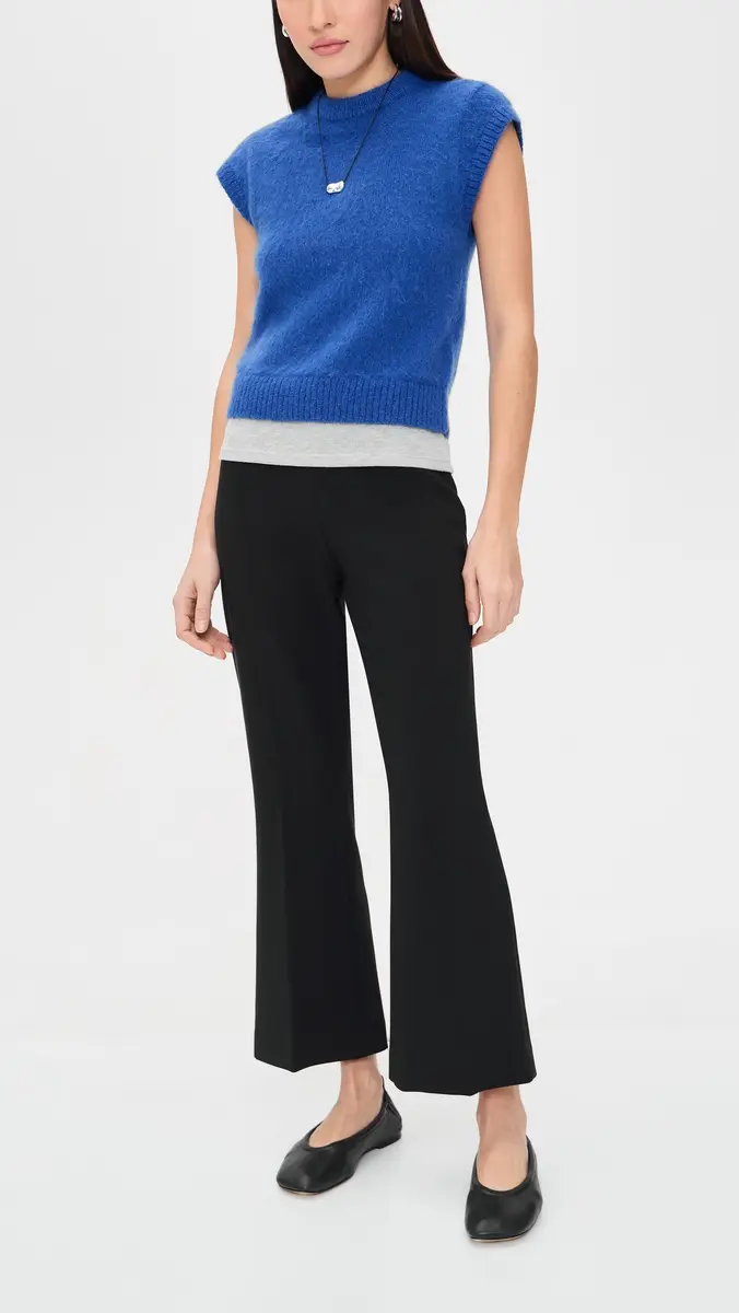 La Ligne Gaia Cropped Flare Trousers Black | Thumbnail 5 La Ligne Gaia Cropped Flare Trousers Black | Thumbnail 5