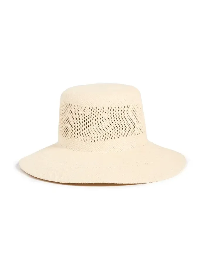 Brixton Lopez Panama Straw Bucket Hat