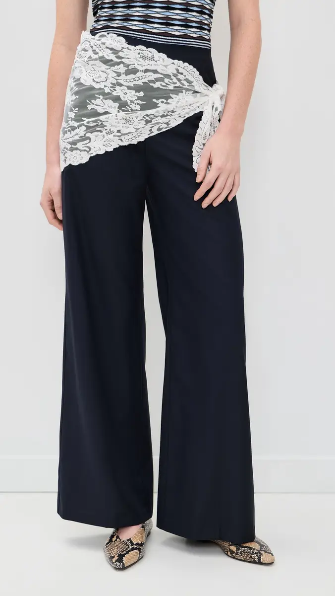 Sea Fiora Tropical Wool Trousers | Thumbnail 2 Sea Fiora Tropical Wool Trousers | Thumbnail 2