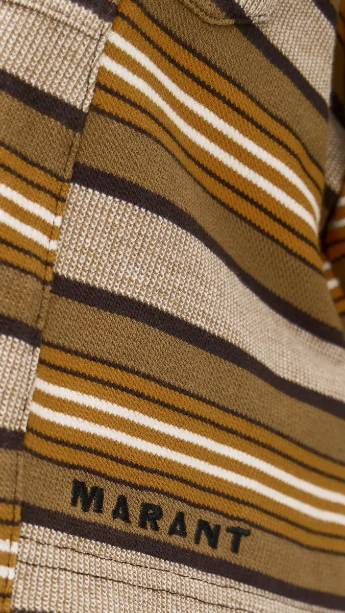 Isabel Marant Étoile Isalyne Polo Beige/Khaki | Thumbnail 6 Isabel Marant Étoile Isalyne Polo Beige/Khaki | Thumbnail 6