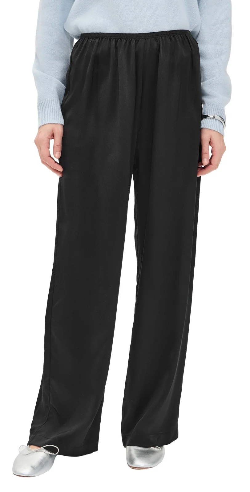 The Silk Simple Pants
