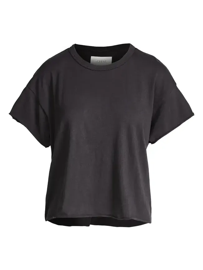 THE GREAT. The Crop Tee THE GREAT. The Crop Tee