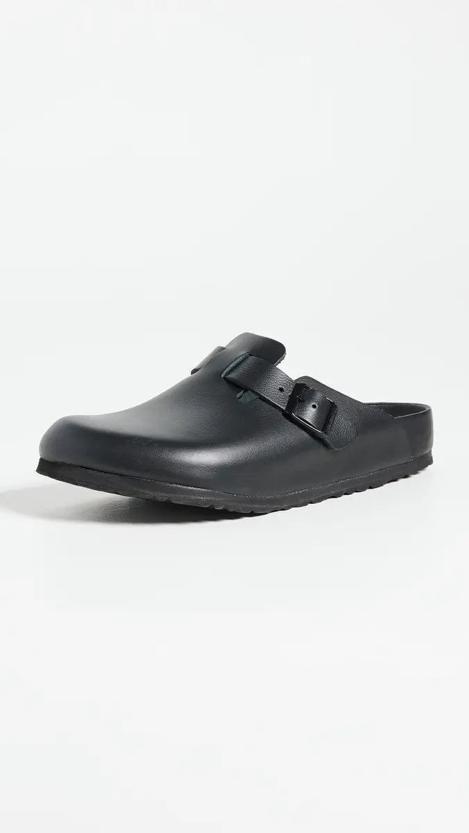 Birkenstock Boston Exquisite Clogs Black | Thumbnail 2