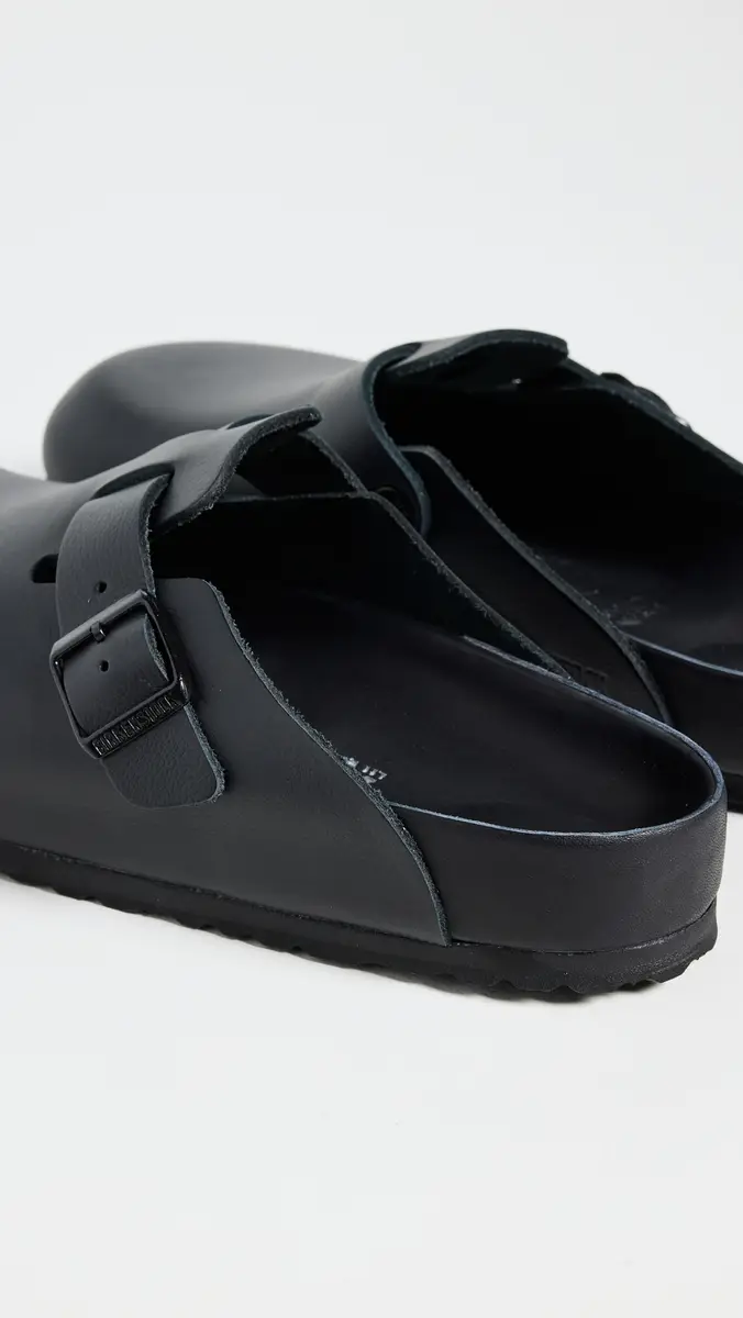 Birkenstock Boston Exquisite Clogs Black | Thumbnail 3