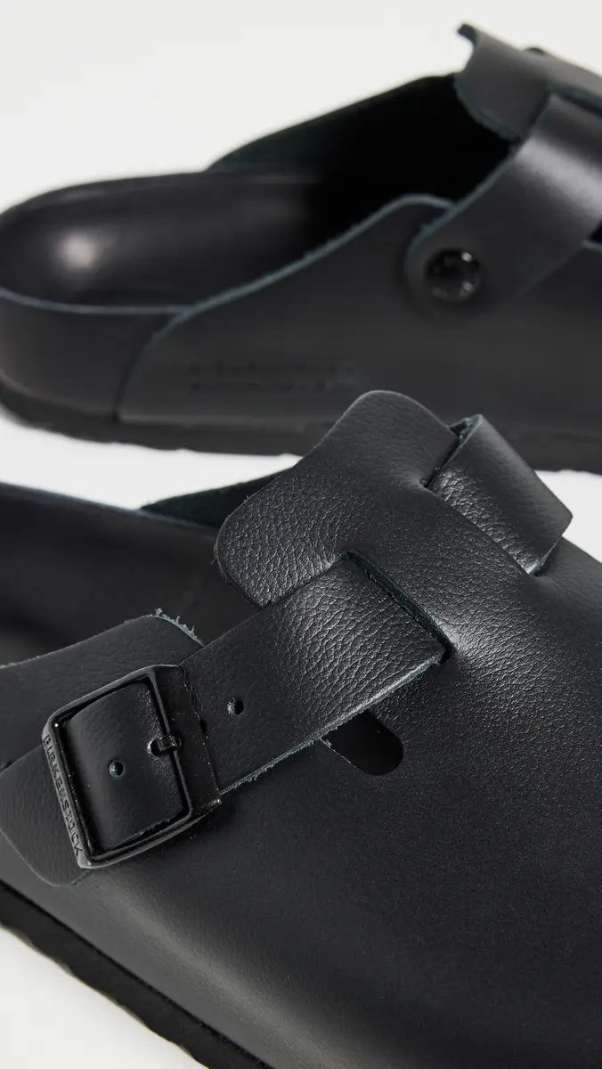 Birkenstock Boston Exquisite Clogs Black | Thumbnail 5