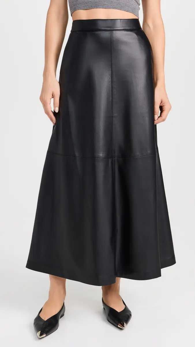 Joe's Jeans The Tavi Faux Leather Skirt | Thumbnail 2