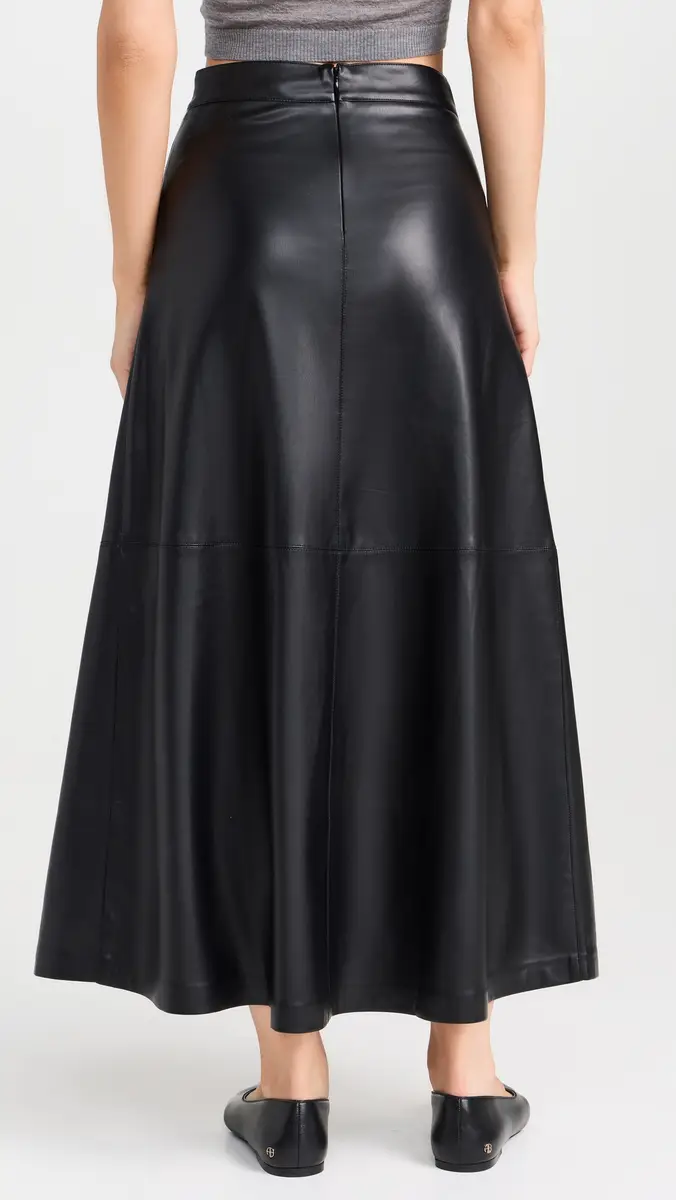 Joe's Jeans The Tavi Faux Leather Skirt | Thumbnail 3