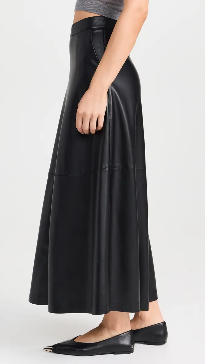 Joe's Jeans The Tavi Faux Leather Skirt | Thumbnail 4