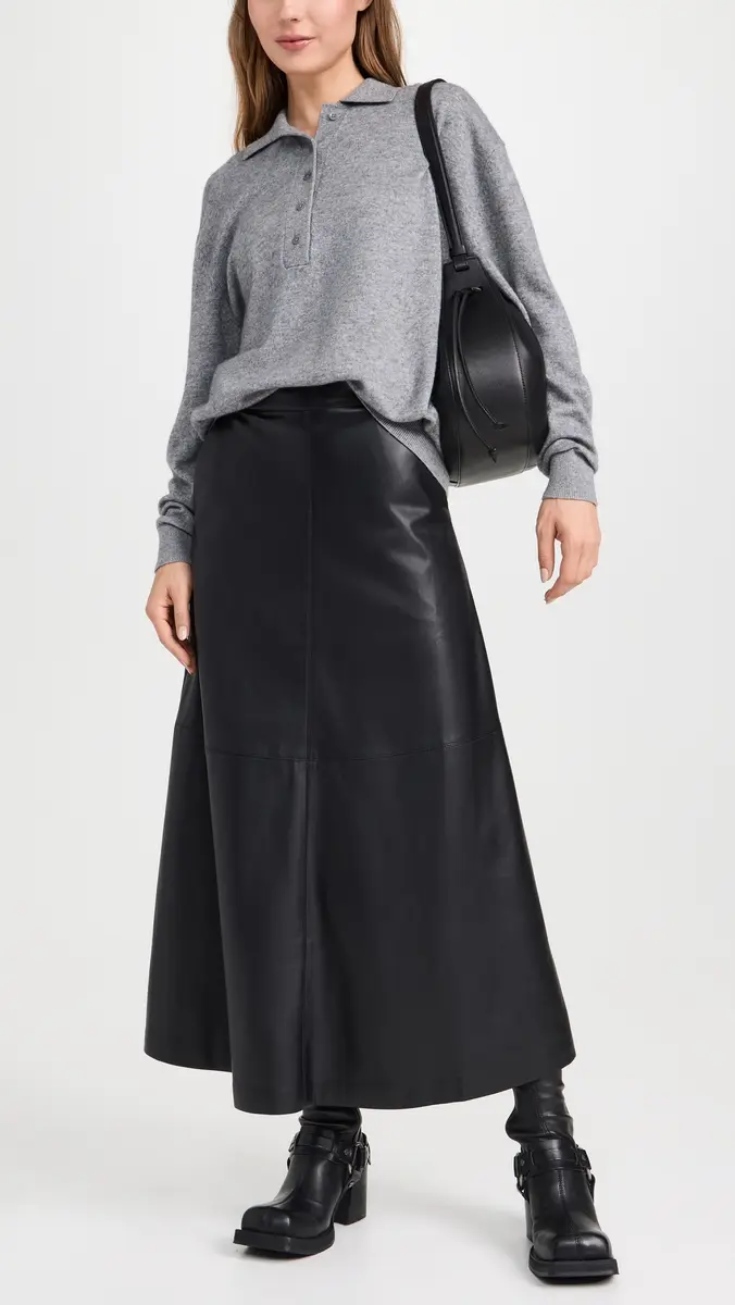 Joe's Jeans The Tavi Faux Leather Skirt | Thumbnail 5