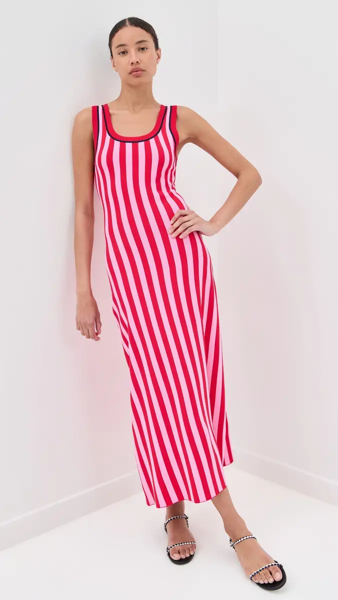 LE BOP Striped Jacquard Dress | Thumbnail 5