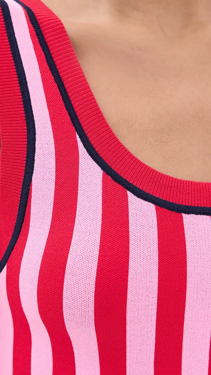 LE BOP Striped Jacquard Dress | Thumbnail 6