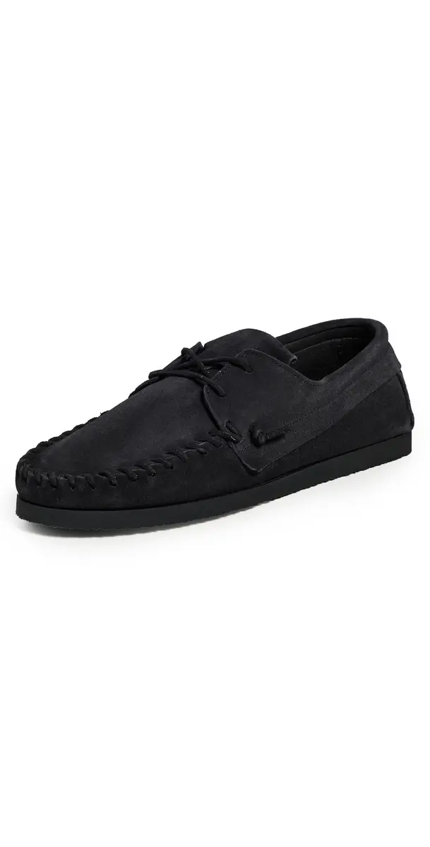 Isabel Marant Fenlis Suede Loafers Faded Black | Image 1 Isabel Marant Fenlis Suede Loafers Faded Black | Image 1