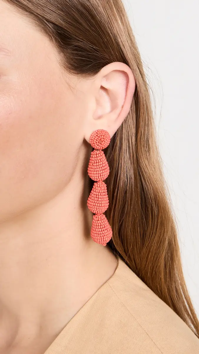 KENNETH JAY LANE Beaded Earrings | Thumbnail 3