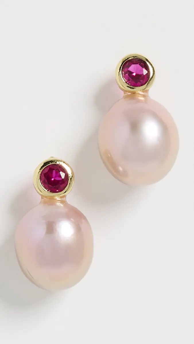 Shashi Aisha Stud Earrings | Thumbnail 2