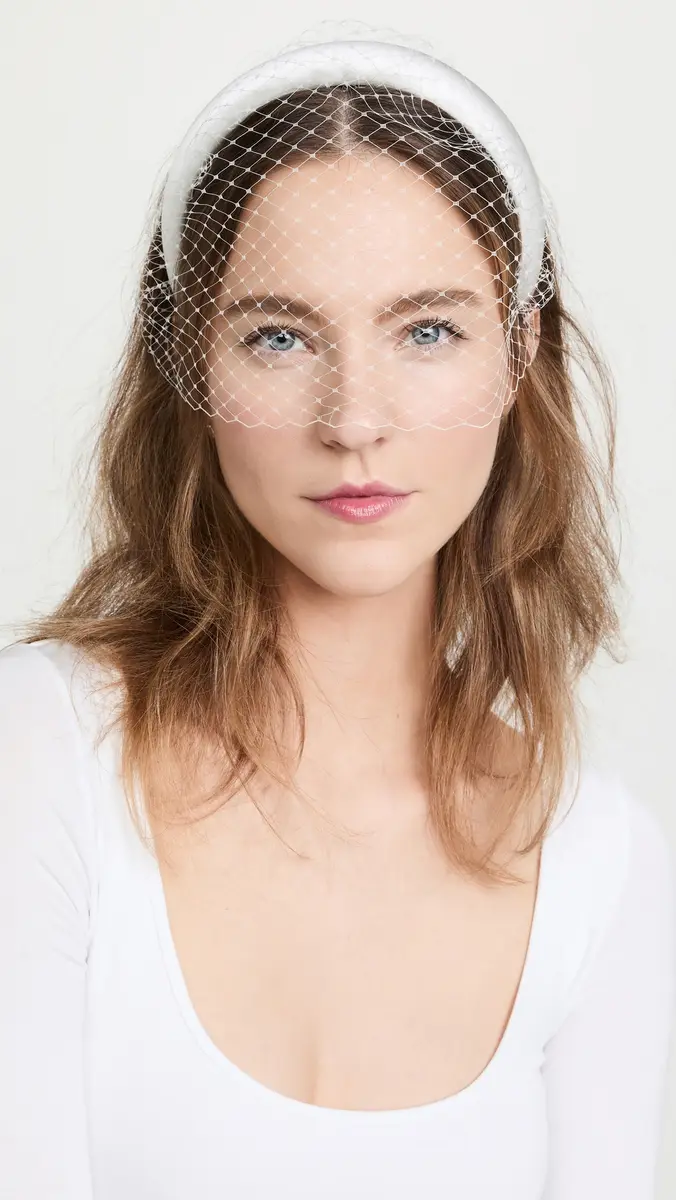Jennifer Behr Tori Voilette Headband | Thumbnail 3