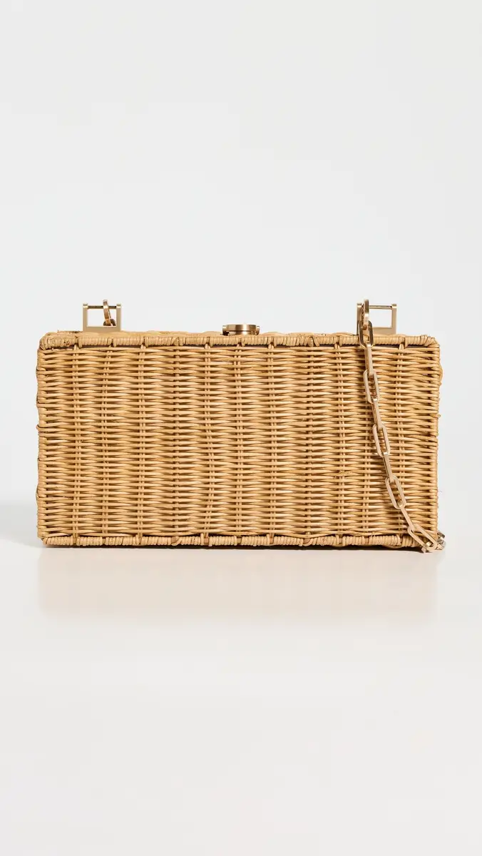 Cult Gaia The Backgammon Clutch Natural One Size | Thumbnail 2 Cult Gaia The Backgammon Clutch Natural One Size | Thumbnail 2