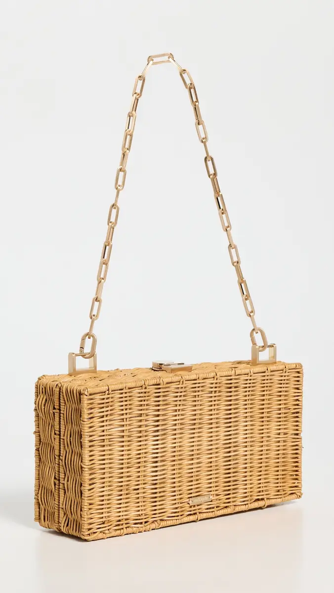 Cult Gaia The Backgammon Clutch Natural One Size | Thumbnail 4 Cult Gaia The Backgammon Clutch Natural One Size | Thumbnail 4