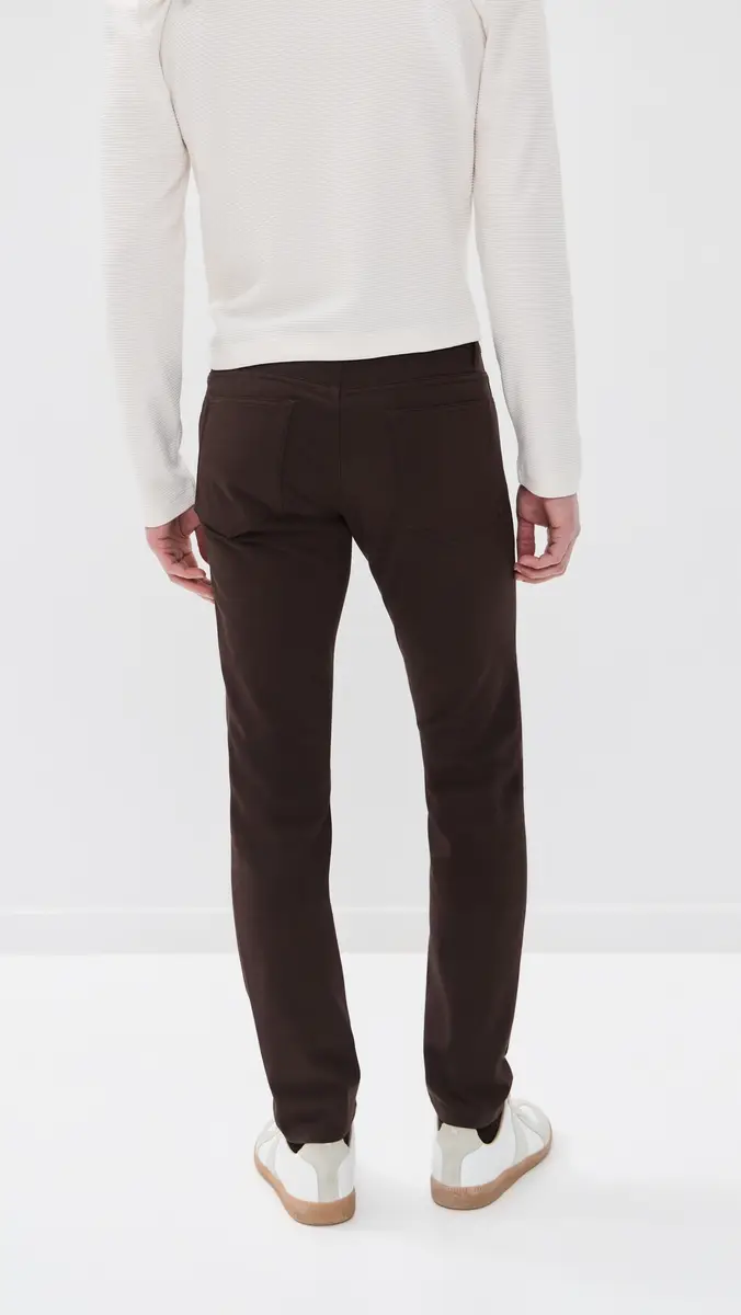 Theory Raffi Pants in Neoteric Twill Brownwood | Thumbnail 3 Theory Raffi Pants in Neoteric Twill Brownwood | Thumbnail 3