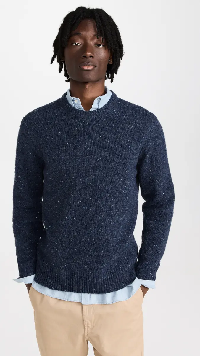 Alex Mill Donegal Crew Neck Sweater | Thumbnail 2 Alex Mill Donegal Crew Neck Sweater | Thumbnail 2