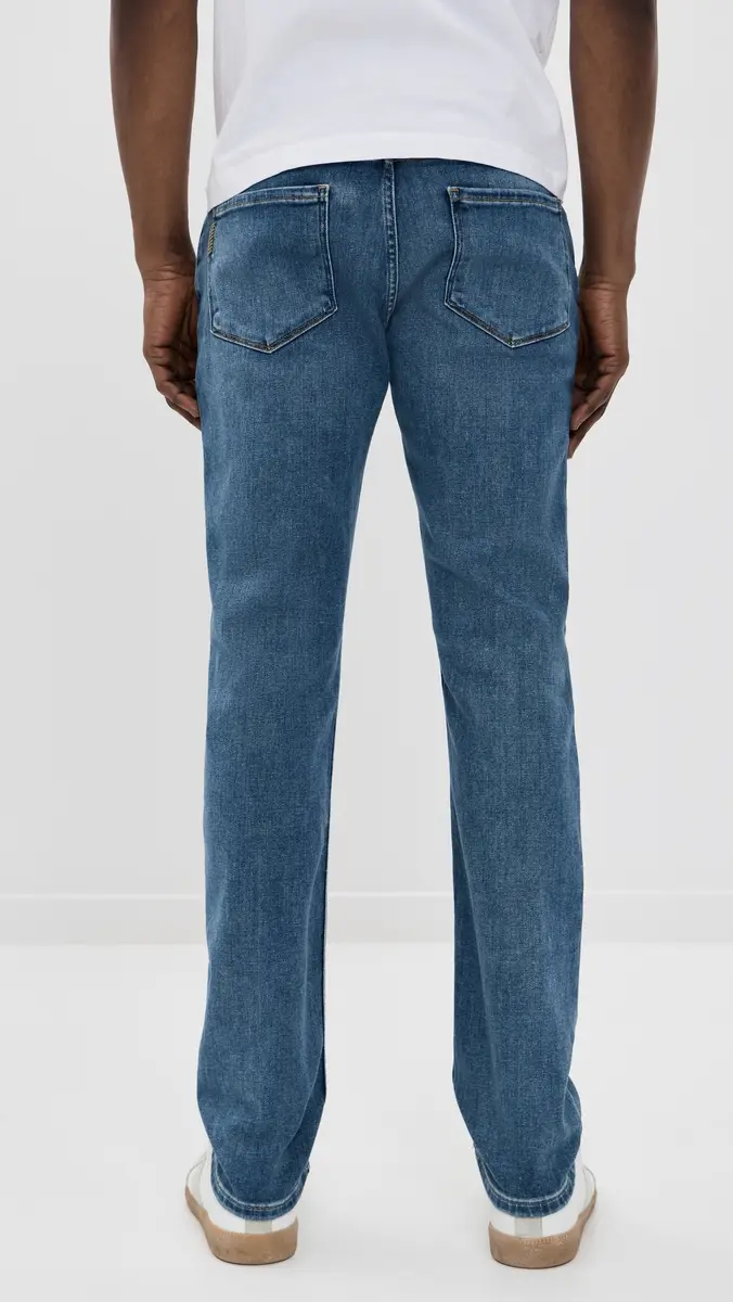 PAIGE Federal Transcend Vintage Slim Straight Jeans | Thumbnail 3